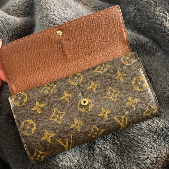 Authentic vtg Louis Vuitton wallet brown monogram - Picture 3 of 13